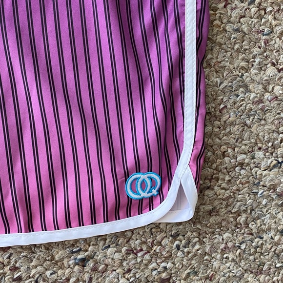 O'Quinn Surf Board Shorts OQ Swim Shorts Men's Size 34 Vivid Blue/Purple Print - Picture 6 of 6